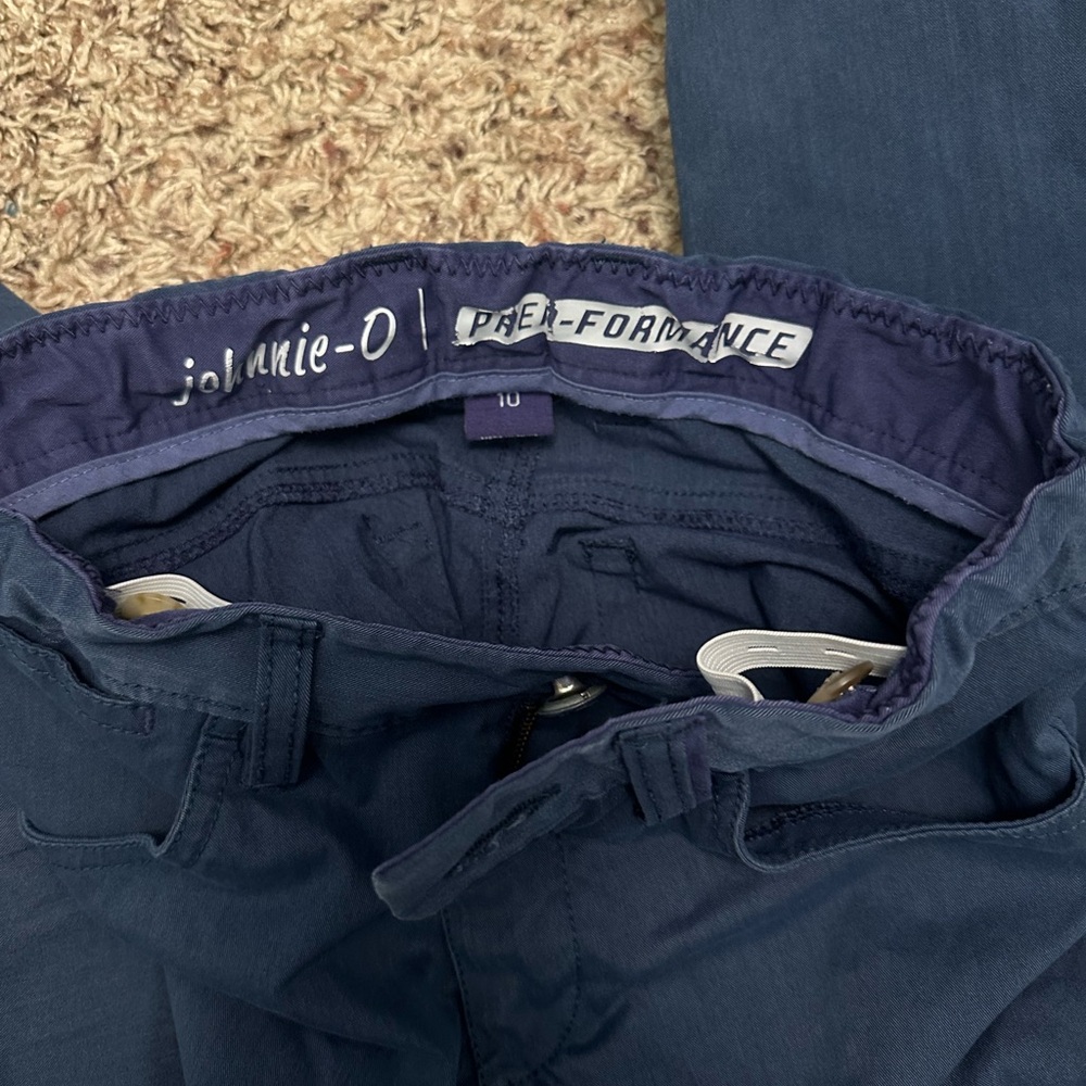 Johnnie-O high tide Blue Performance pants Marin size 10